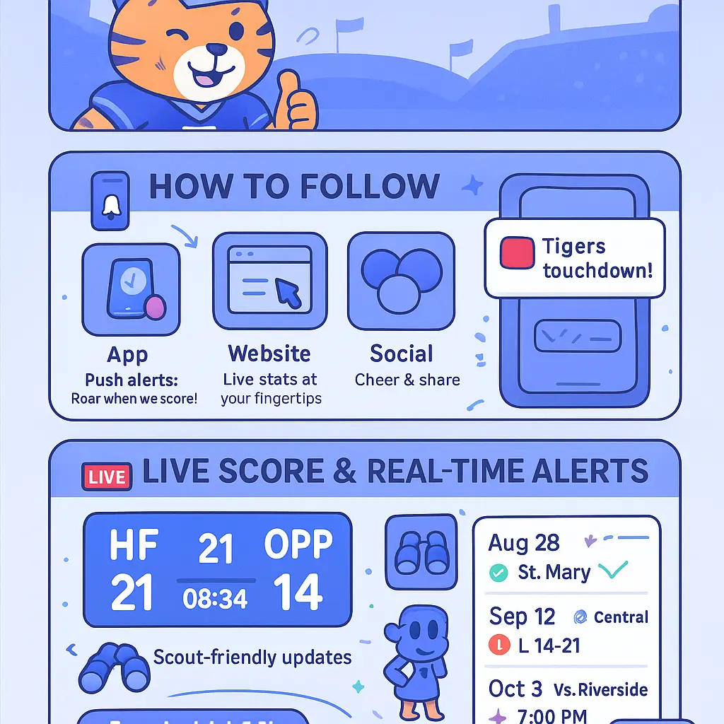 holy family football schedule - Tigers