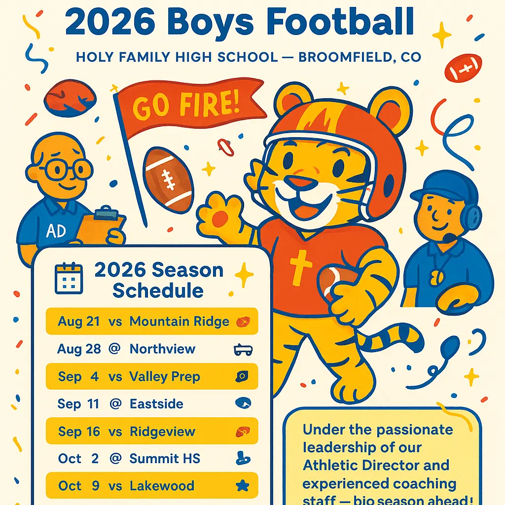 holy family football schedule - Family