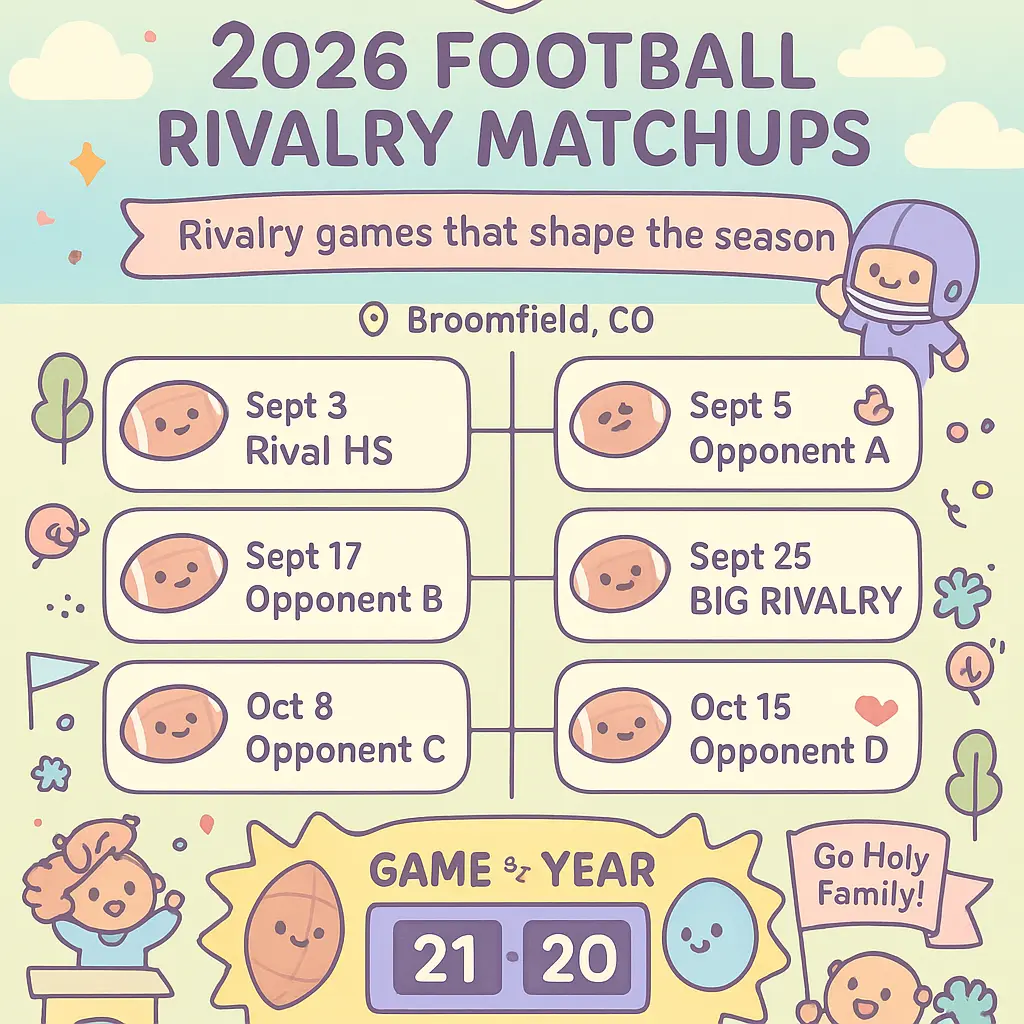 holy family football schedule - Catholic