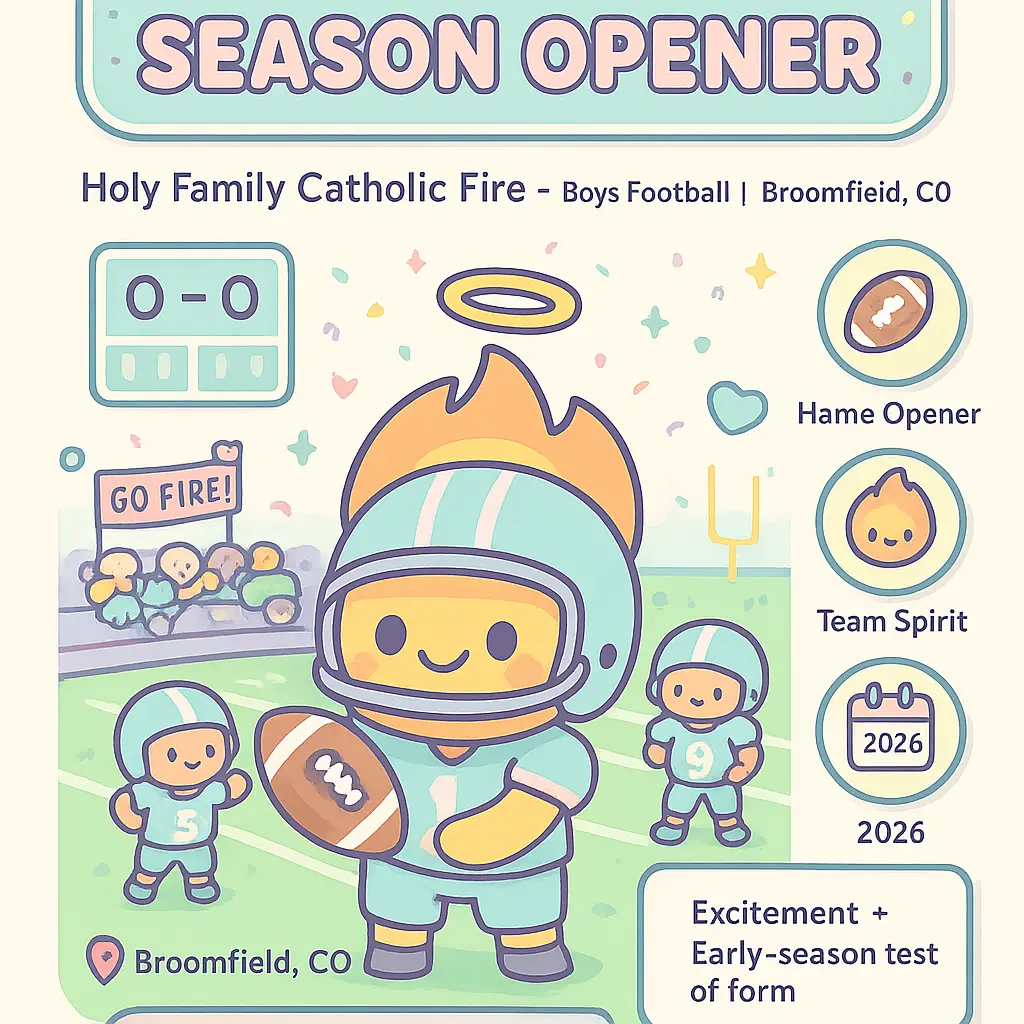 holy family football schedule - Football